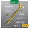 Spax SPAX Multi-Material No. 9 in. X 2-1/2 in. L T-20+ Flat Head Serrated Construction Screws 4191020450604 - alternate 4